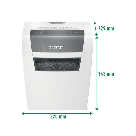 Iratmegsemmisítő, konfetti, 6 lap, LEITZ 