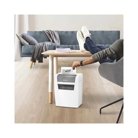 Iratmegsemmisítő, konfetti, 6 lap, LEITZ 