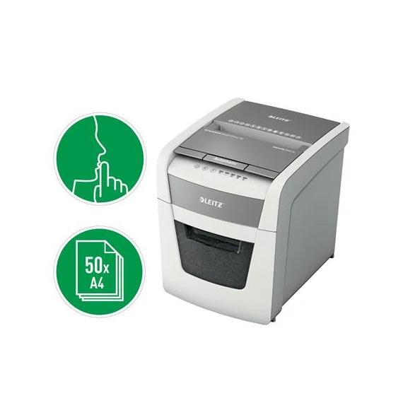 Iratmegsemmisítő, konfetti, 50 lap, LEITZ 