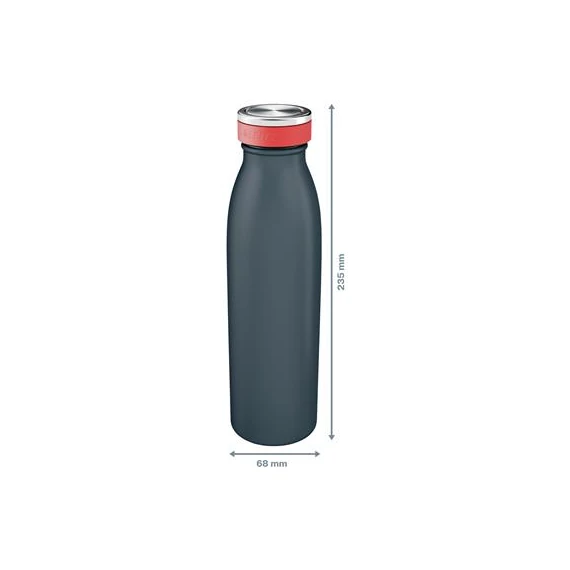 Termosz, fém, 500 ml, LEITZ 