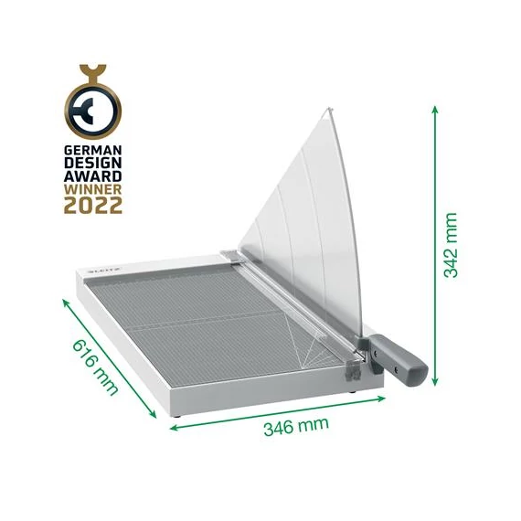 Vágógép, karos, A3, 10 lap, LEITZ 