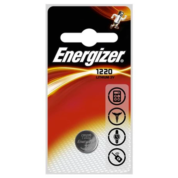 Gombelem, CR1220, 1 db, ENERGIZER