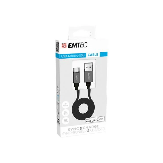 USB kábel, USB-A - microUSB, EMTEC "T700B"