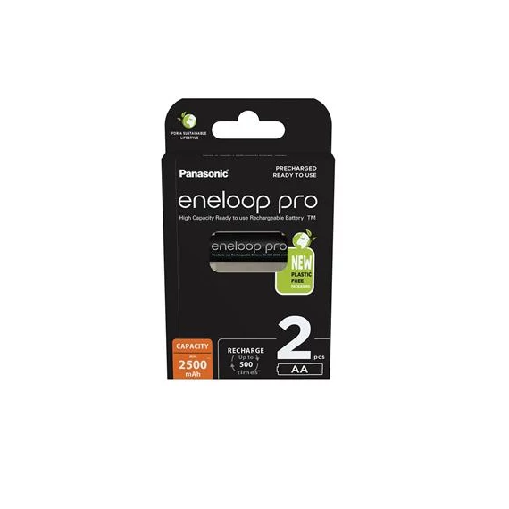 Panasonic Eneloop BK-3HCDE/2BE AA 2500mAh ceruza akku 2db/csomag