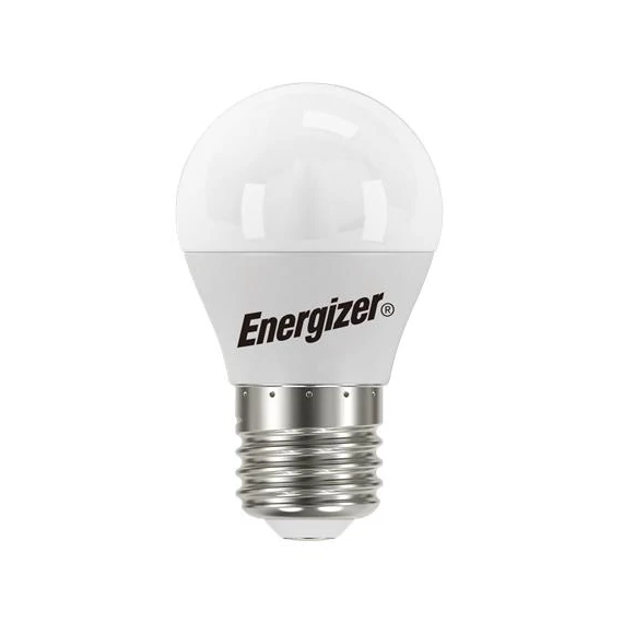 LED izzó, E27, golf gömb, 4,9W (40W), 470lm, 3000K, ENERGIZER