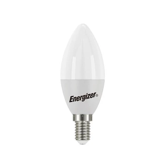 LED izzó, E14, gyertya, 4,9W (40W), 470lm, 4000K, ENERGIZER