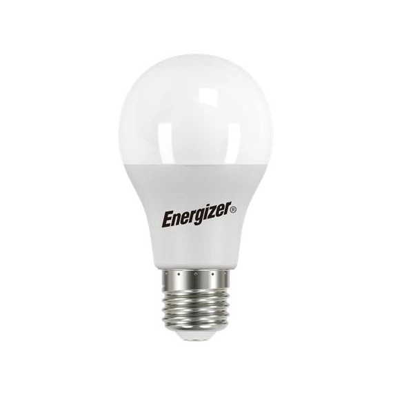 LED izzó, E27, normál gömb, 4,9W (40W), 470lm, 3000K, ENERGIZER