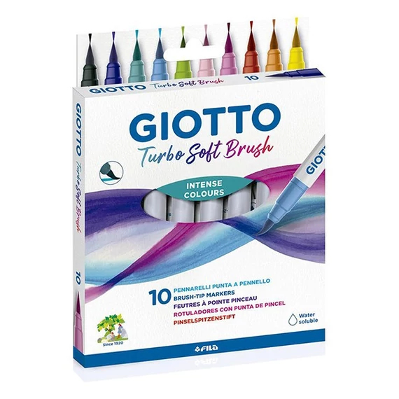 Ecsetfilc GIOTTO Turbo soft 10db/készlet