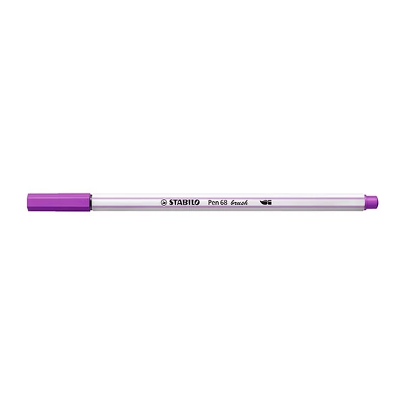 Ecsetirón, STABILO "Pen 68 brush", lila