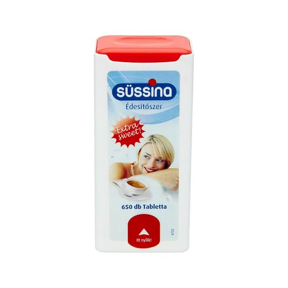 Édesítőtabletta, 650 db, SÜSSINA
