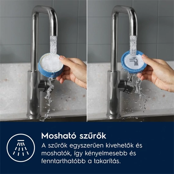 Electrolux EP71HB14UV Hygienic 700 vezeték nélküli álló porszívó allergiásoknak