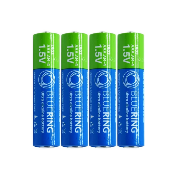 Elem AAA mikro ceruza LR03 tartós alkáli zsugorfóliás Bluering®