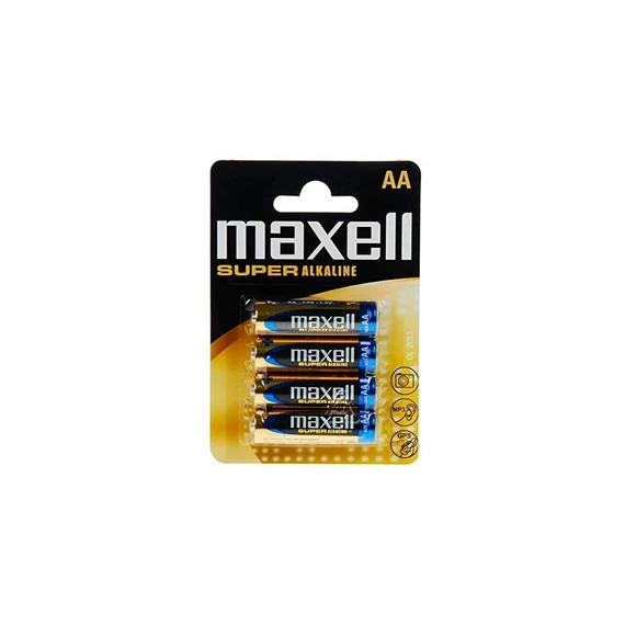 Maxell AA Alkáli Elem 4db/csomag