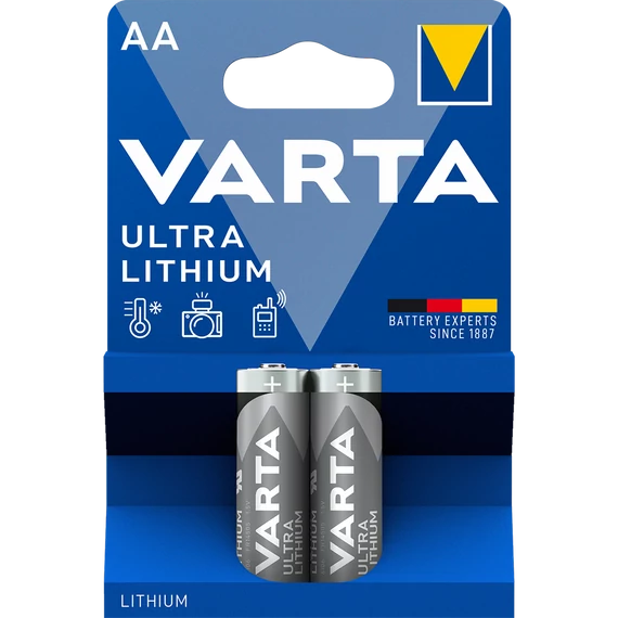 Varta 6106301402 Professional Lithium AA (LR06) ceruza elem 2db/bliszter