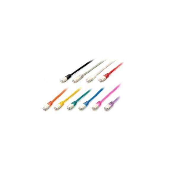 Equip Kábel - 605527 (S/FTP patch kábel, CAT6, Réz, LSOH, piros, 0,5m)