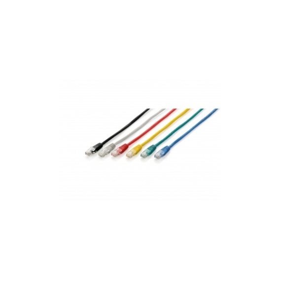 Equip Kábel - 625455 (UTP patch kábel, CAT6, fekete, 7,5m)