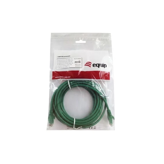 Equip Kábel - 625441 (UTP patch kábel, CAT6, zöld, 2m)