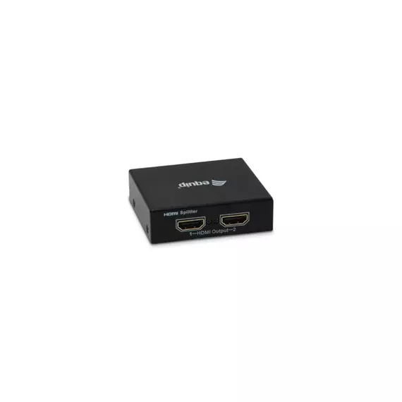 Equip Video-Splitter - 332712 (2 port, HDMI, 3D, FullHD, HDCP Ready, fekete)