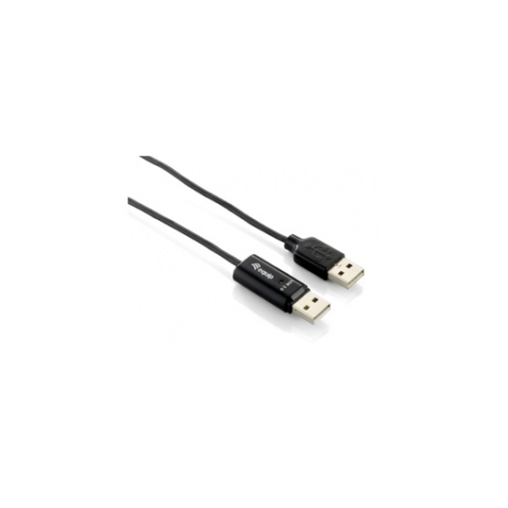 Equip kábel - 133351 (USB2.0, Dual PC bridge kábel, 1,1m, egér/bill. megosztás, adatmásolás)
