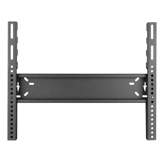 Everest TV állvány - TK-10 (32"-55"-ig, Fali, ultra keskeny, Fekete)