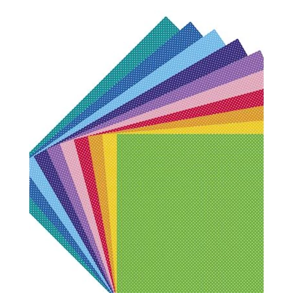 Dekorkarton, 2 oldalas, 50x70 cm, 300 g, 10 lap, FOLIA 