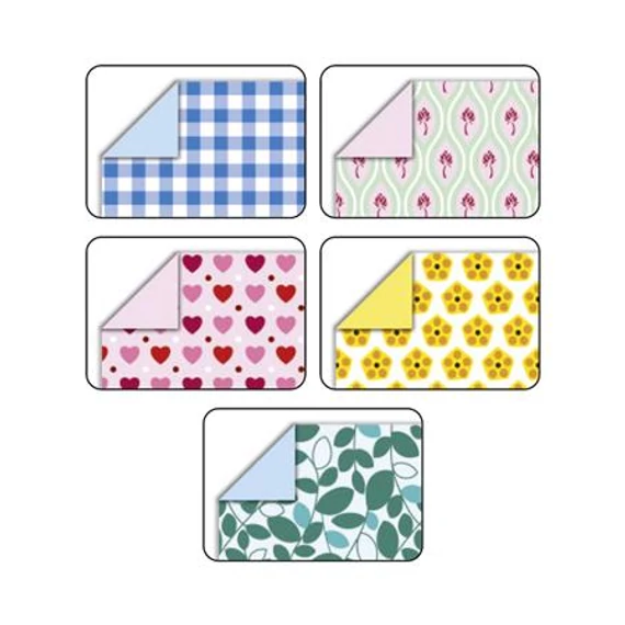 Origami papír, 15x15 cm, 80 g, 50 lap, FOLIA 