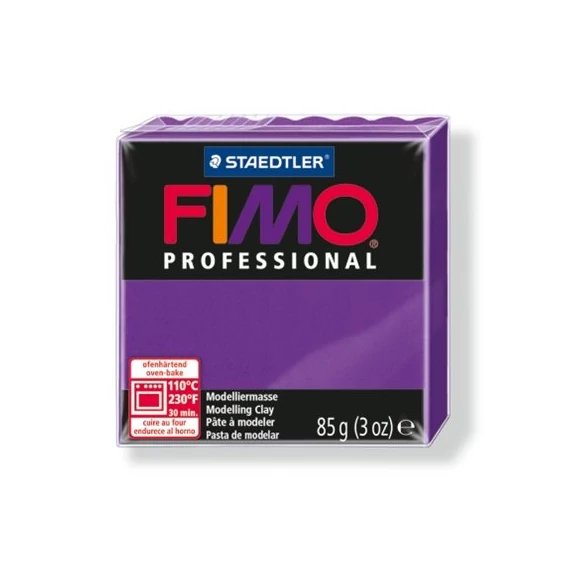 Gyurma, 85 g, égethető, FIMO "Professional", lila