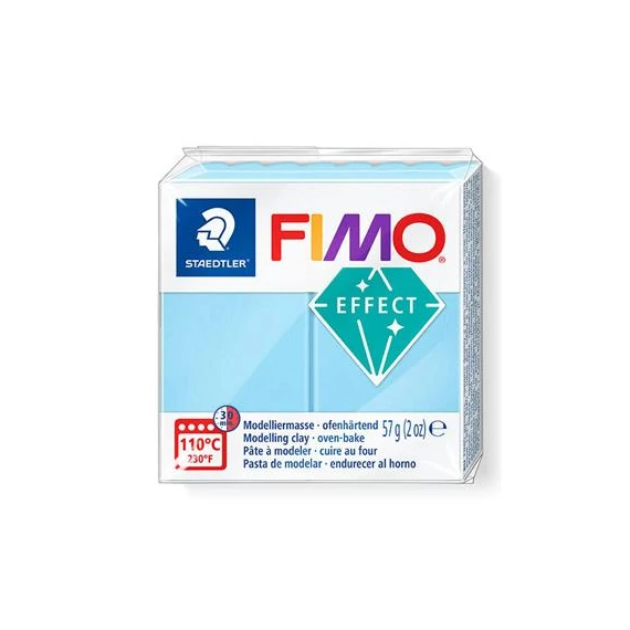 Gyurma, 57 g, égethető, FIMO "Soft", pasztellvíz