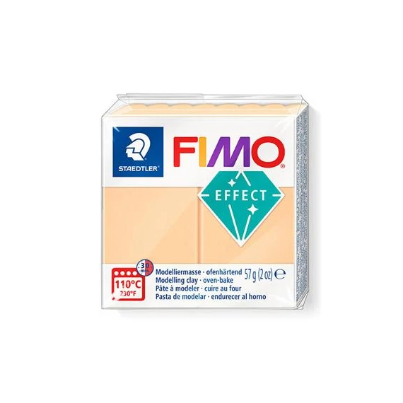 Gyurma, 57 g, égethető, FIMO "Soft", pasztellőszibarack