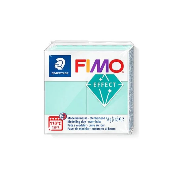 Gyurma, 57 g, égethető, FIMO "Soft", pasztellmenta