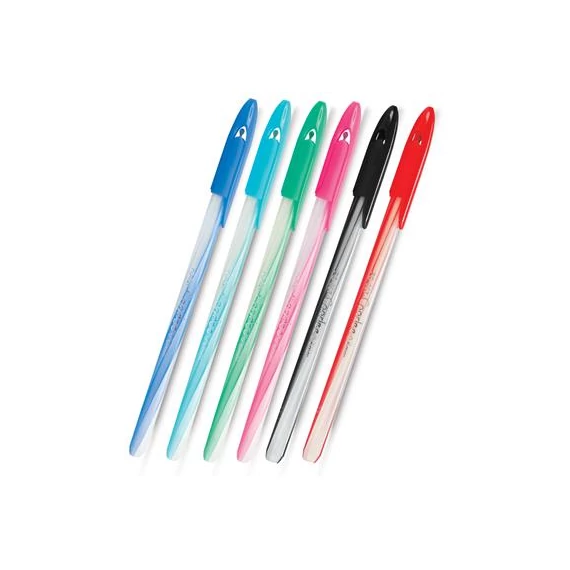 Golyóstoll, 0,3 mm, 2 db/bliszter, kupakos, FLEXOFFICE 