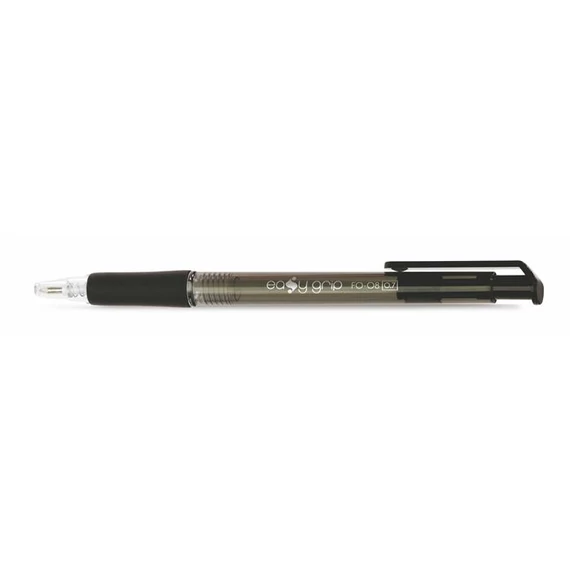 Golyóstoll, 0,4mm, nyomógombos, FLEXOFFICE 