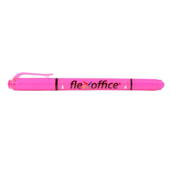 Szövegkiemelő, 1,0/4,0mm, kétvégű, FLEXOFFICE 