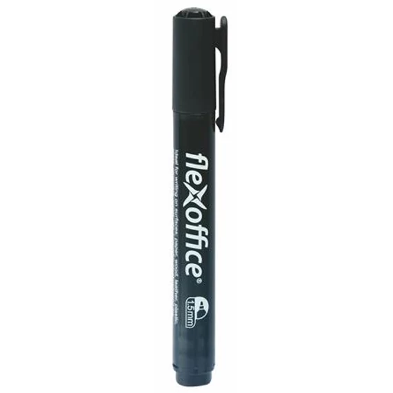 Alkoholos marker, 1,5 mm, kúpos, FLEXOFFICE 