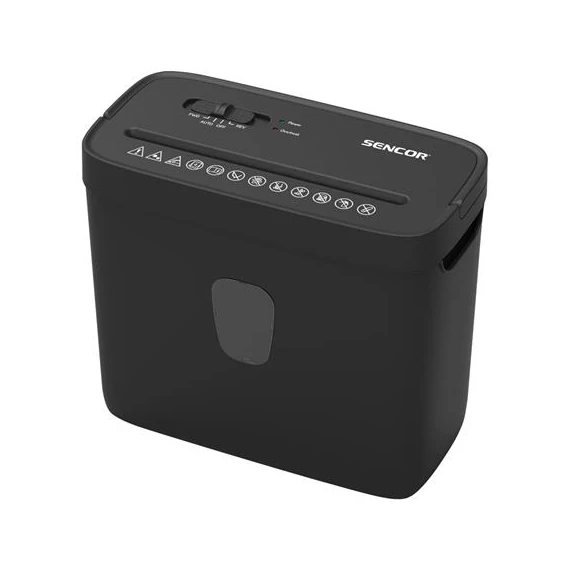 Iratmegsemmisítő, konfetti, 4 lap, SENCOR 