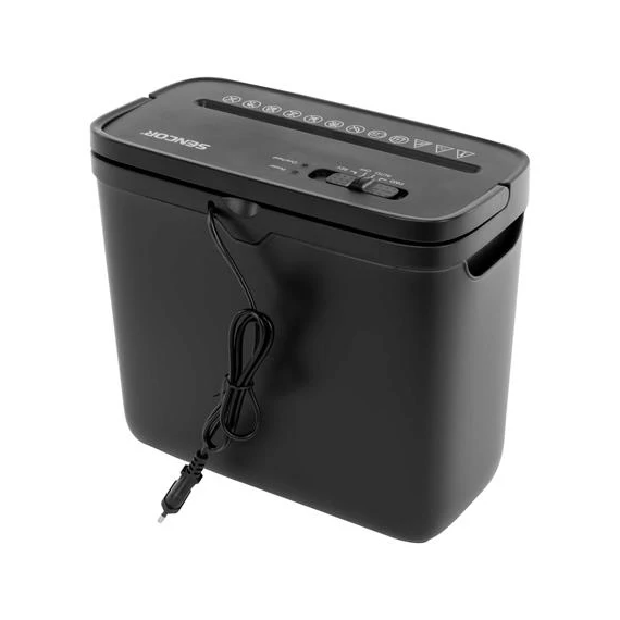 Iratmegsemmisítő, konfetti, 4 lap, SENCOR 