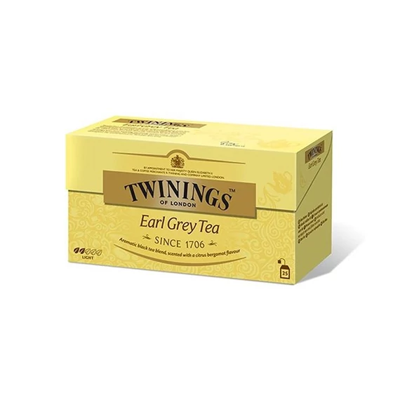 Fekete tea, 25x2 g, TWININGS 