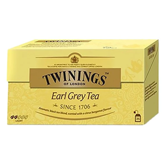 Fekete tea, 25x2 g, TWININGS 