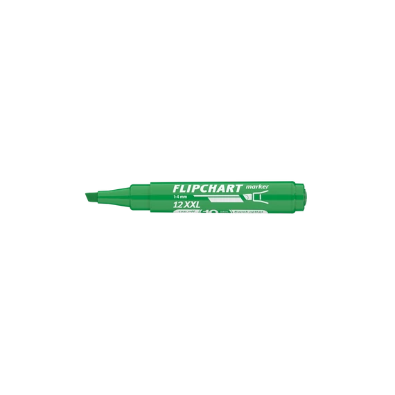 Flipchart marker, 1-4 mm, vágott, ICO 