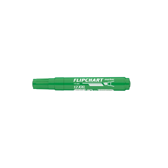 Flipchart marker, 1-4 mm, vágott, ICO 
