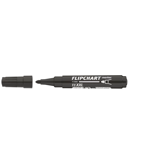 Flipchart marker, 1-3 mm, kúpos, ICO 