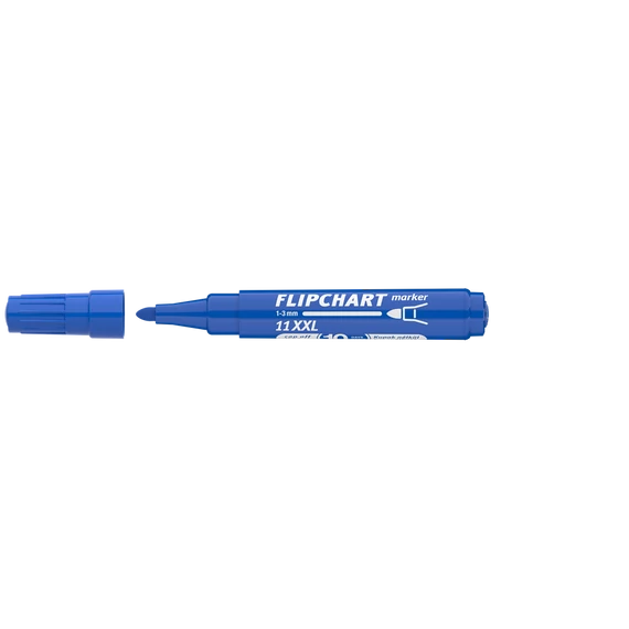 Flipchart marker, 1-3 mm, kúpos, ICO "Artip 11 XXL", kék