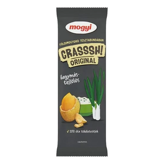 Földimogyoró tésztabundában MOGYI Crasssh! hagymás-tejfölös 60 g