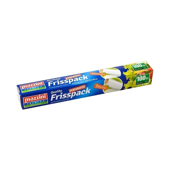 Frissentartó fólia 45m perforált 100ív MAZZINI Frisspack