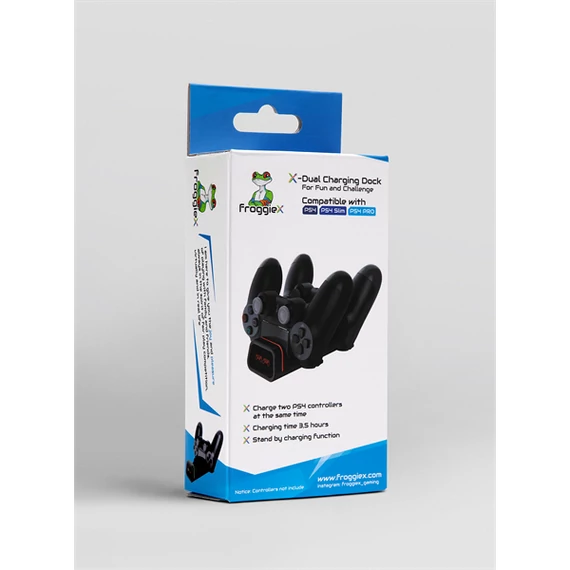 FroggieX Dual Charging Dock PS4 töltőállomás
