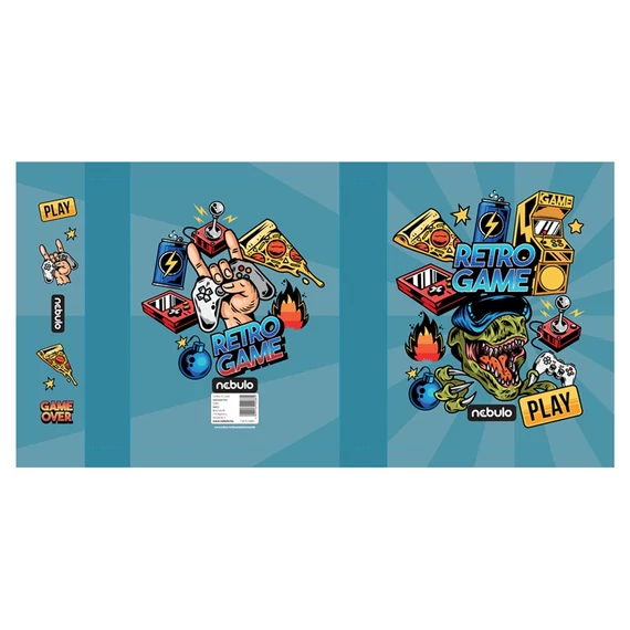 Füzetbox NEBULO A/5 Gamer