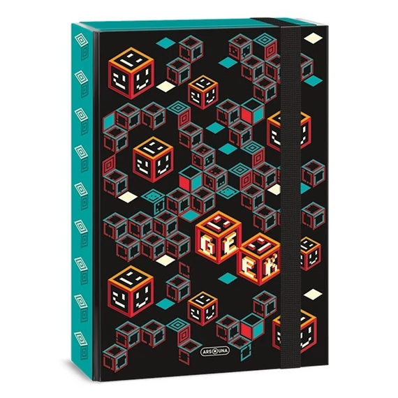 Füzetbox ARS UNA A4 Geek