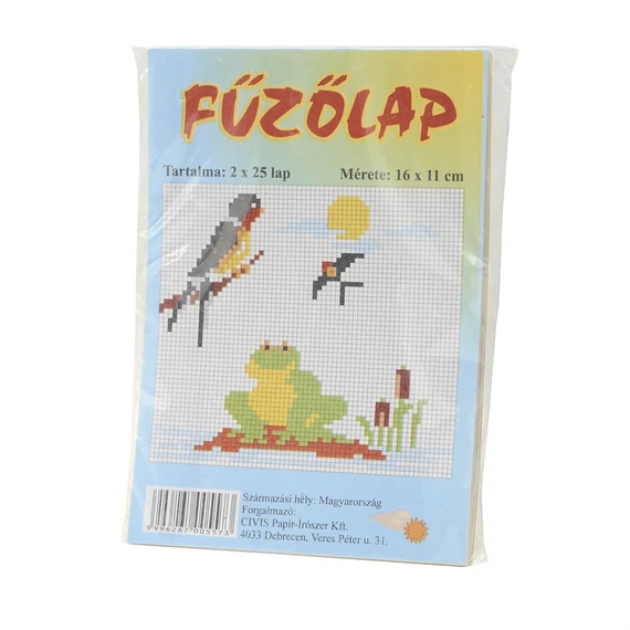 Fűzőlap, 50lap/cs