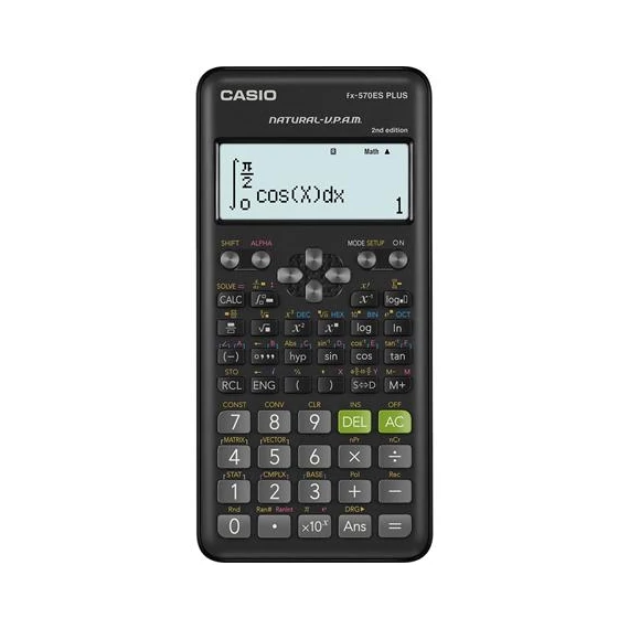 Számológép, tudományos, 417 funkció, CASIO 