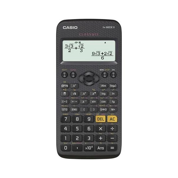 Számológép, tudományos, 379 funkció, CASIO 